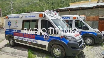 DIRESA Apurímac anularía compra de 9 ambulancias por irregularidades detectadas